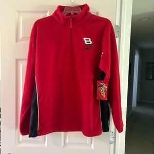 NWT NASCAR Budweiser Dale Earnhardt Jr Quarter Zip